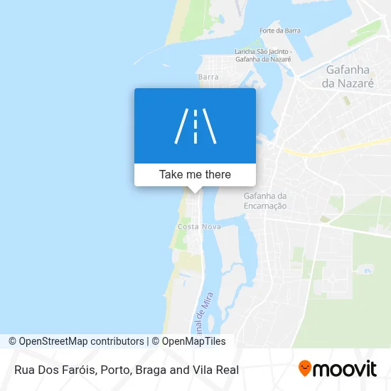Rua Dos Faróis map