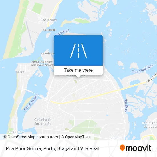 Rua Prior Guerra map