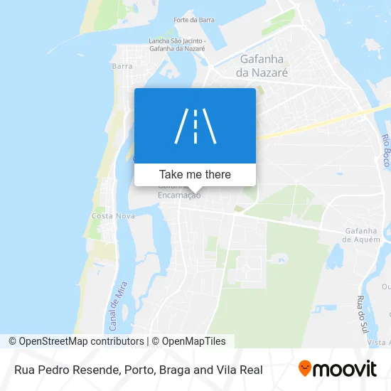 Rua Pedro Resende map