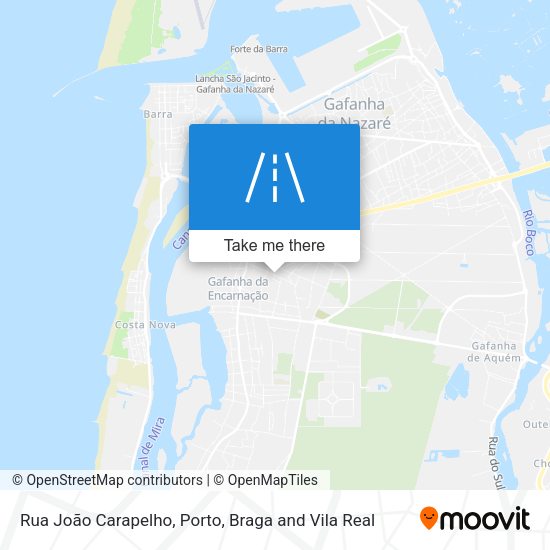 Rua João Carapelho map