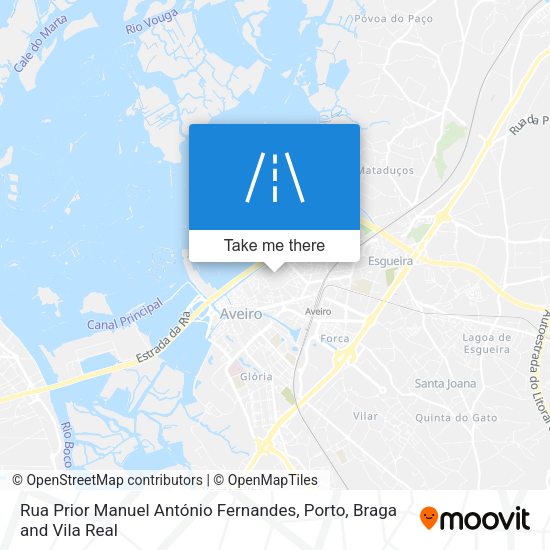 Rua Prior Manuel António Fernandes map