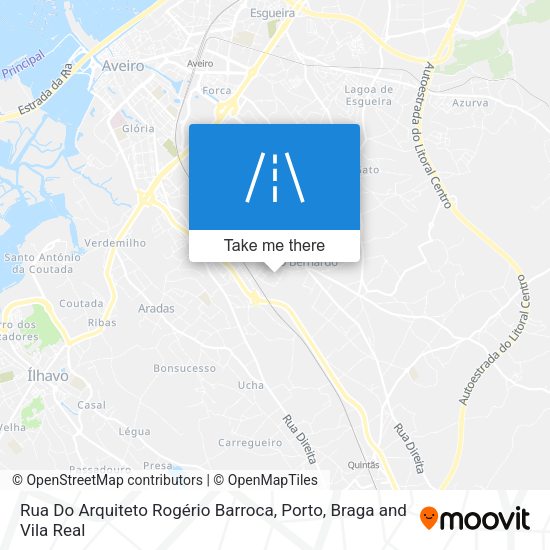 Rua Do Arquiteto Rogério Barroca map