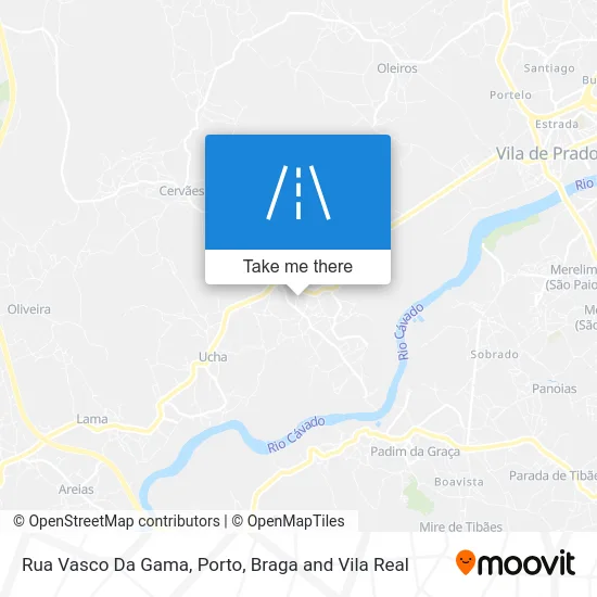 Rua Vasco Da Gama map