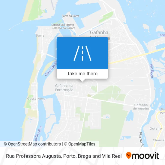 Rua Professora Augusta map