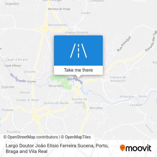 Largo Doutor João Elísio Ferreira Sucena mapa