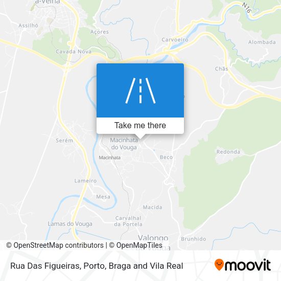 Rua Das Figueiras mapa