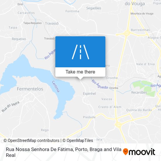 Rua Nossa Senhora De Fátima mapa