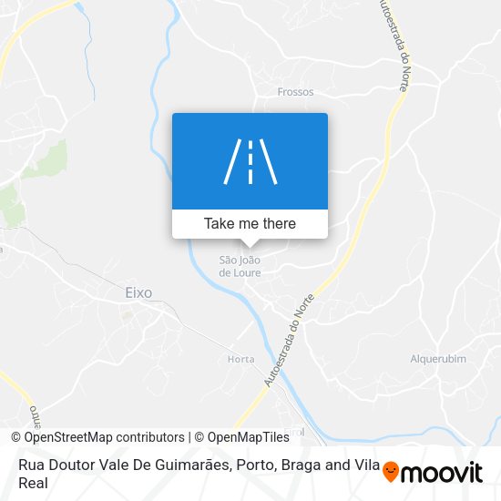 Rua Doutor Vale De Guimarães mapa