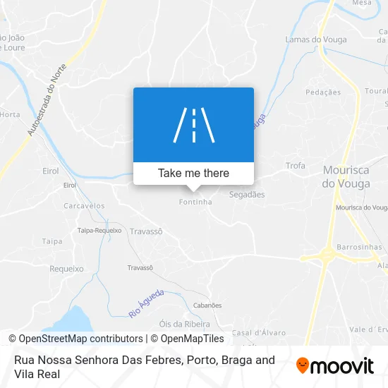 Rua Nossa Senhora Das Febres map