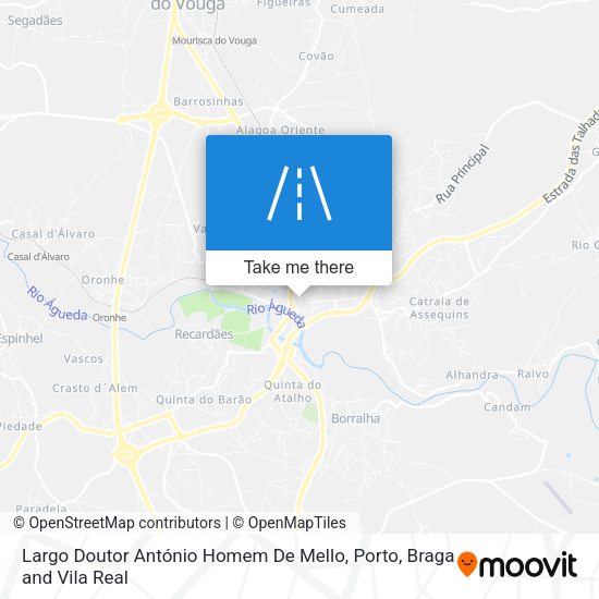 Largo Doutor António Homem De Mello mapa