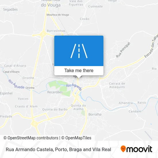 Rua Armando Castela map