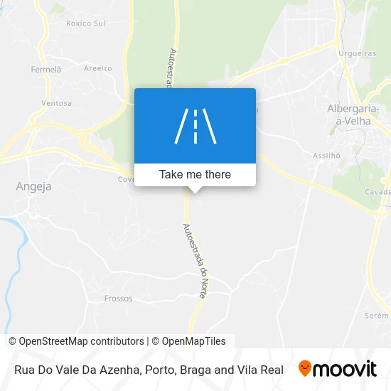 Rua Do Vale Da Azenha map