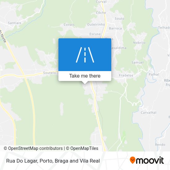 Rua Do Lagar mapa