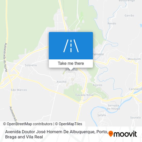 Avenida Doutor José Homem De Albuquerque map