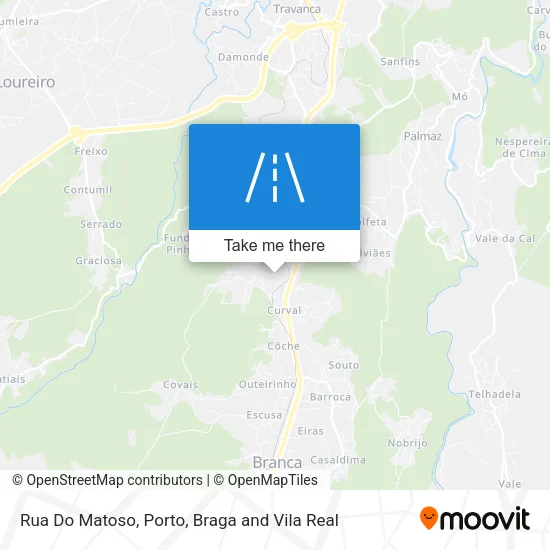 Rua Do Matoso map