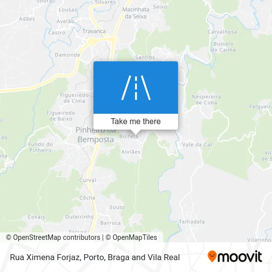 Rua Ximena Forjaz map