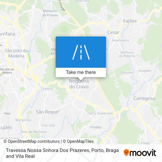 Travessa Nossa Snhora Dos Prazeres mapa