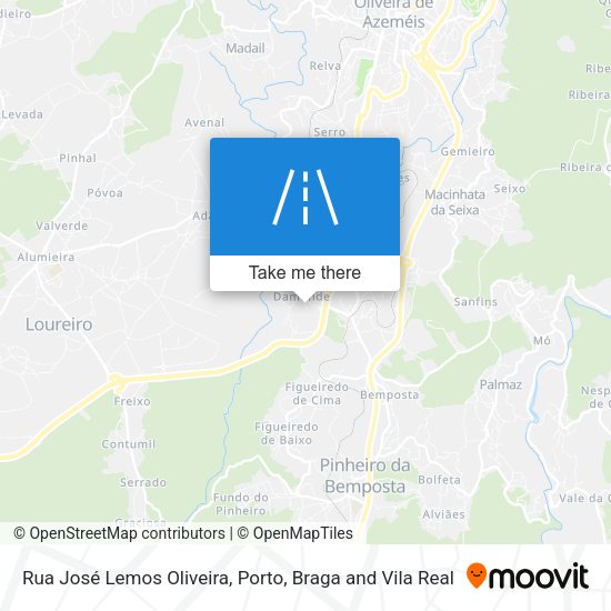 Rua José Lemos Oliveira map