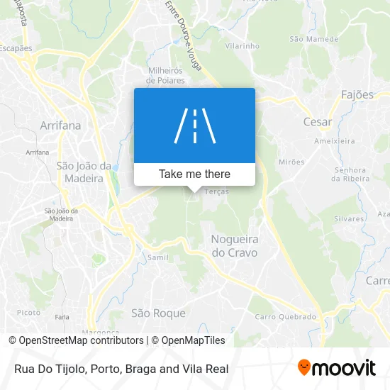 Rua Do Tijolo map