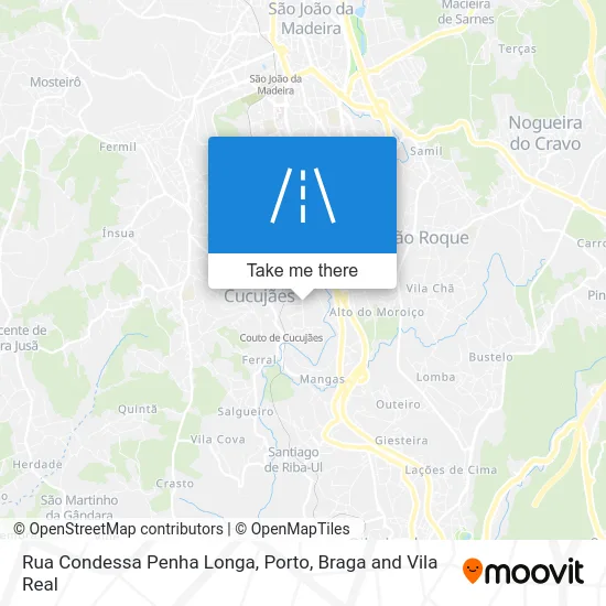 Rua Condessa Penha Longa map