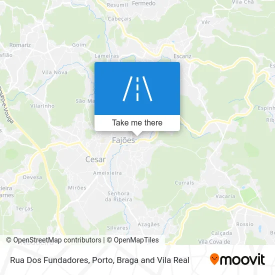 Rua Dos Fundadores map