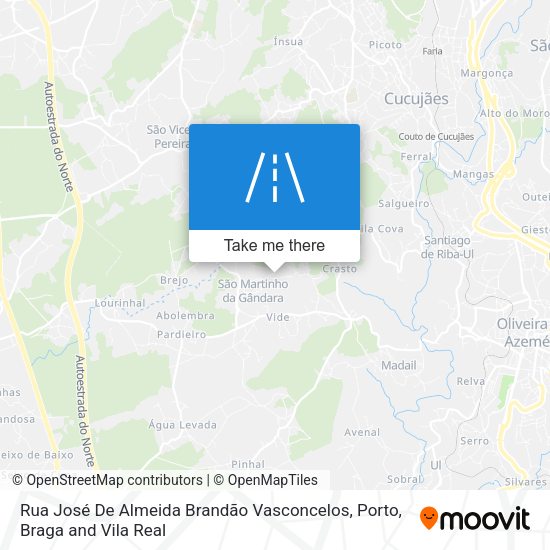 Rua José De Almeida Brandão Vasconcelos map