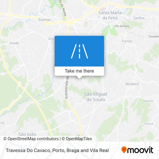 Travessa Do Cavaco mapa