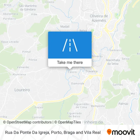 Rua Da Ponte Da Igreja map