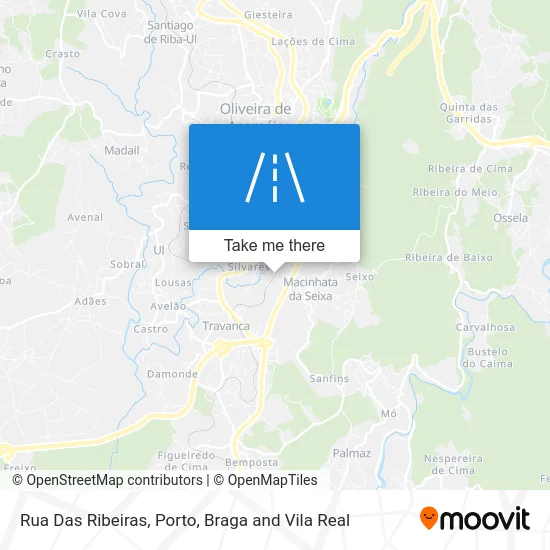 Rua Das Ribeiras map