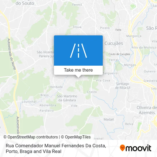 Rua Comendador Manuel Fernandes Da Costa map