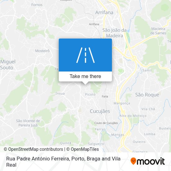 Rua Padre António Ferreira map