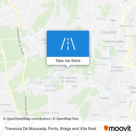 Travessa De Massada mapa