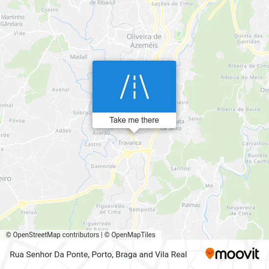 Rua Senhor Da Ponte map