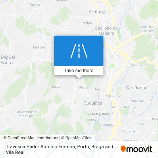 Travessa Padre António Ferreira map