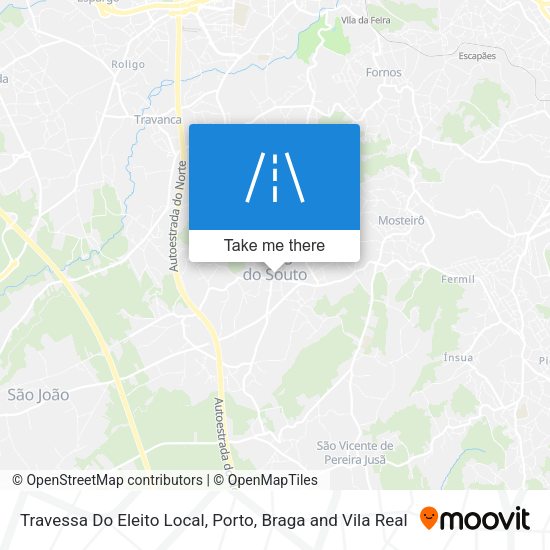 Travessa Do Eleito Local mapa