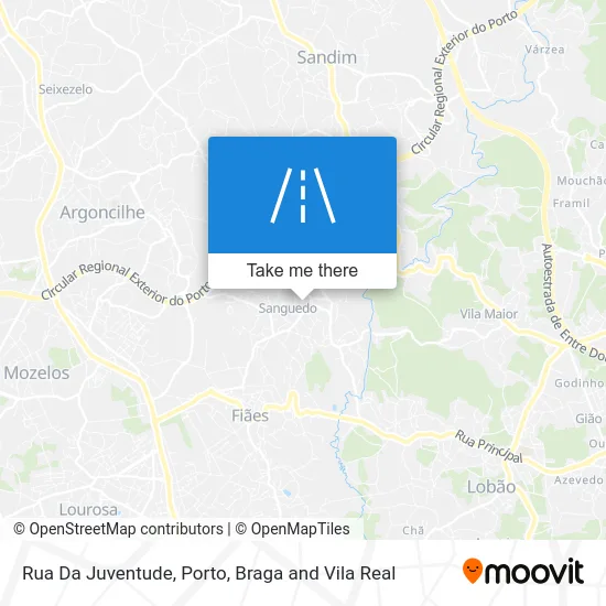 Rua Da Juventude map