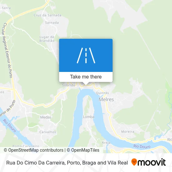 Rua Do Cimo Da Carreira map