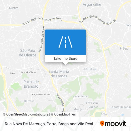 Rua Nova De Merouço map