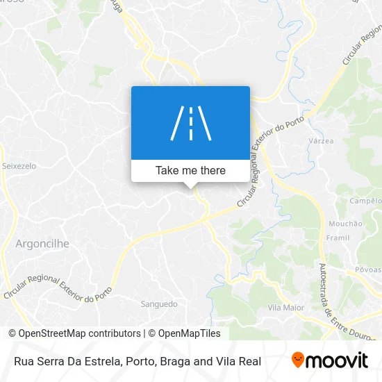 Rua Serra Da Estrela map