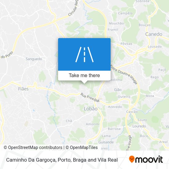 Caminho Da Gargoça map