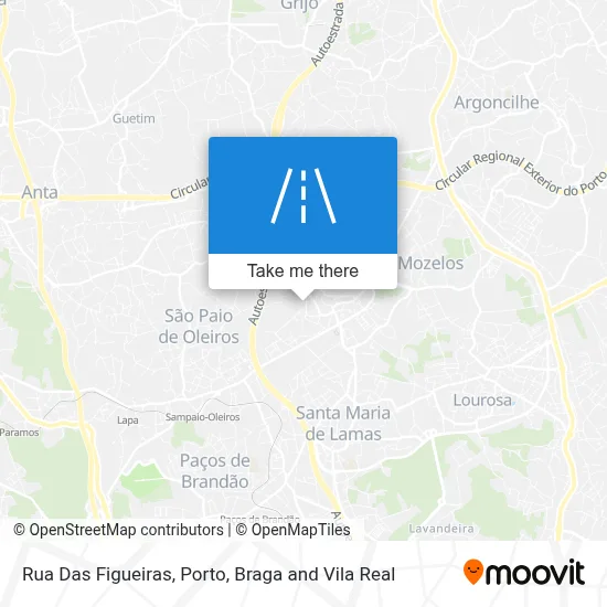 Rua Das Figueiras map
