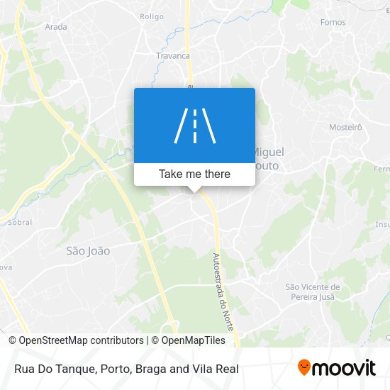 Rua Do Tanque map