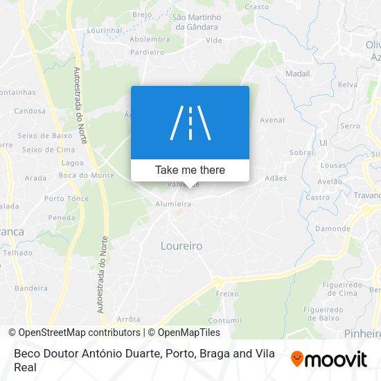 Beco Doutor António Duarte map