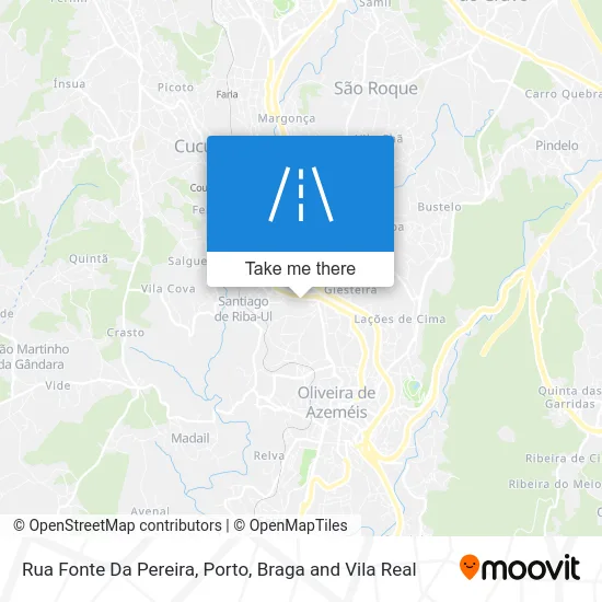 Rua Fonte Da Pereira map
