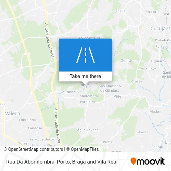 Rua Da Abomlembra map