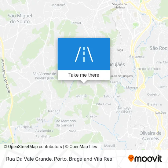 Rua Da Vale Grande map