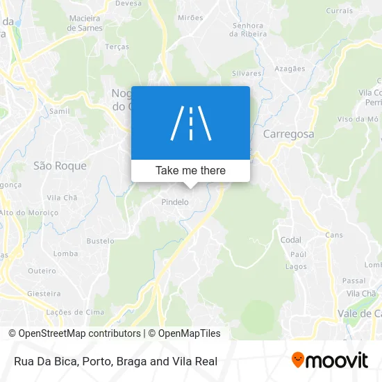 Rua Da Bica map
