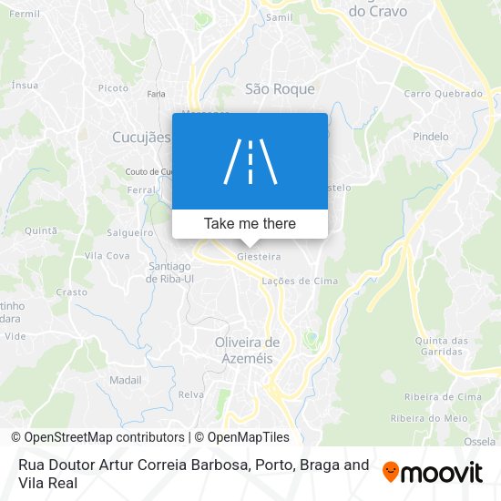 Rua Doutor Artur Correia Barbosa map