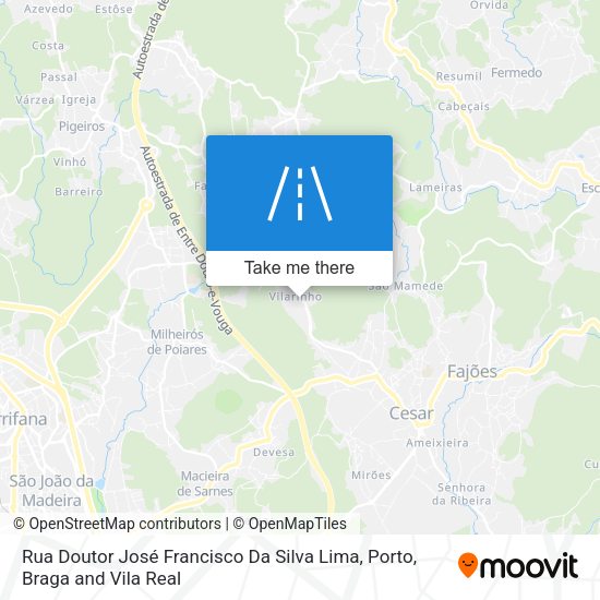 Rua Doutor José Francisco Da Silva Lima map