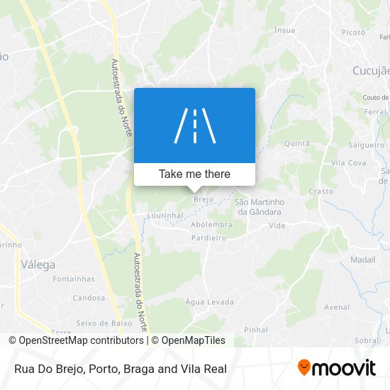 Rua Do Brejo mapa